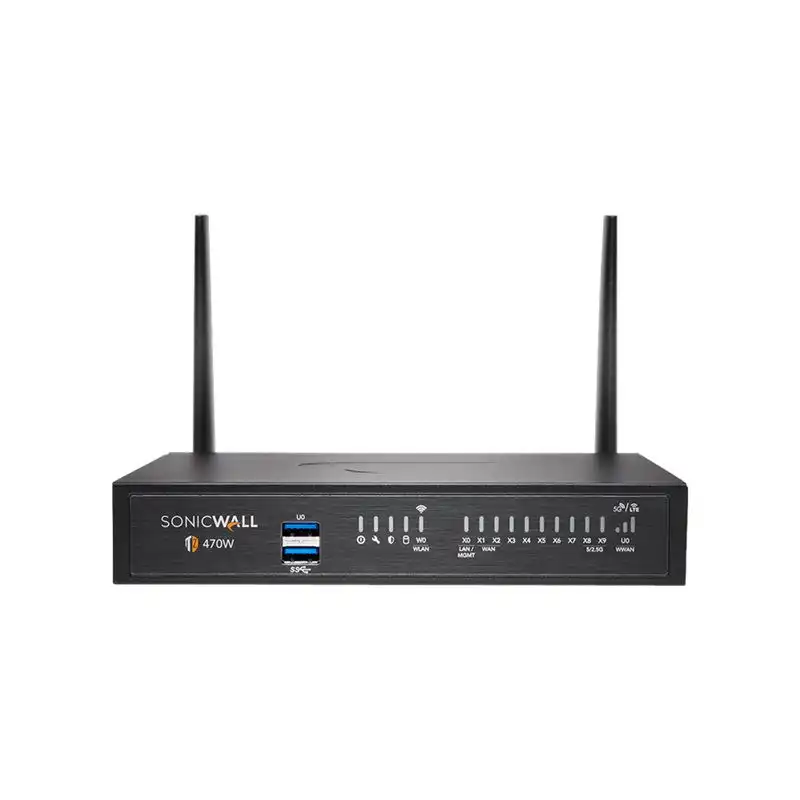 SonicWall TZ Series (Gen 7) TZ470W - Dispositif de sécurité - 1GbE, 2.5GbE - Wi-Fi 5 - 2.4 GHz, 5 ... (03-SSC-1362)_1