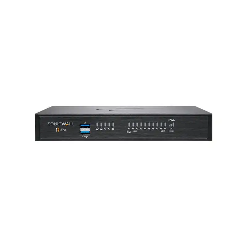 SonicWall TZ Series (Gen 7) TZ570W - Dispositif de sécurité - 1GbE, 5GbE - Wi-Fi 5 - 2.4 GHz, 5 GH... (03-SSC-1363)_1