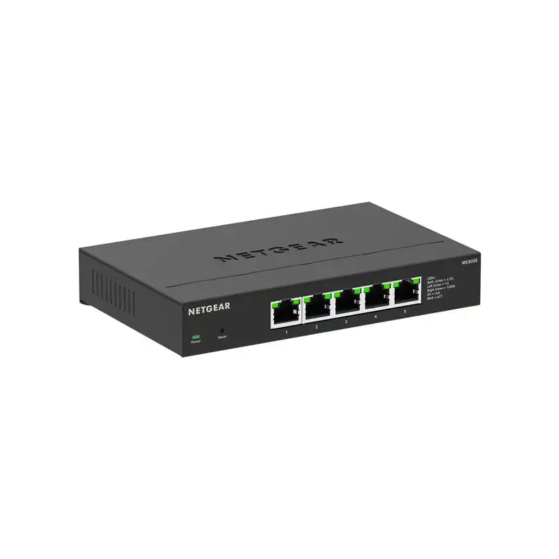 NETGEAR 300 Series Plus - Commutateur - multi-gigabit - Géré - 5 x 100 - 1000 - 2.5G - de bureau... (MS305E-100EUS)_1