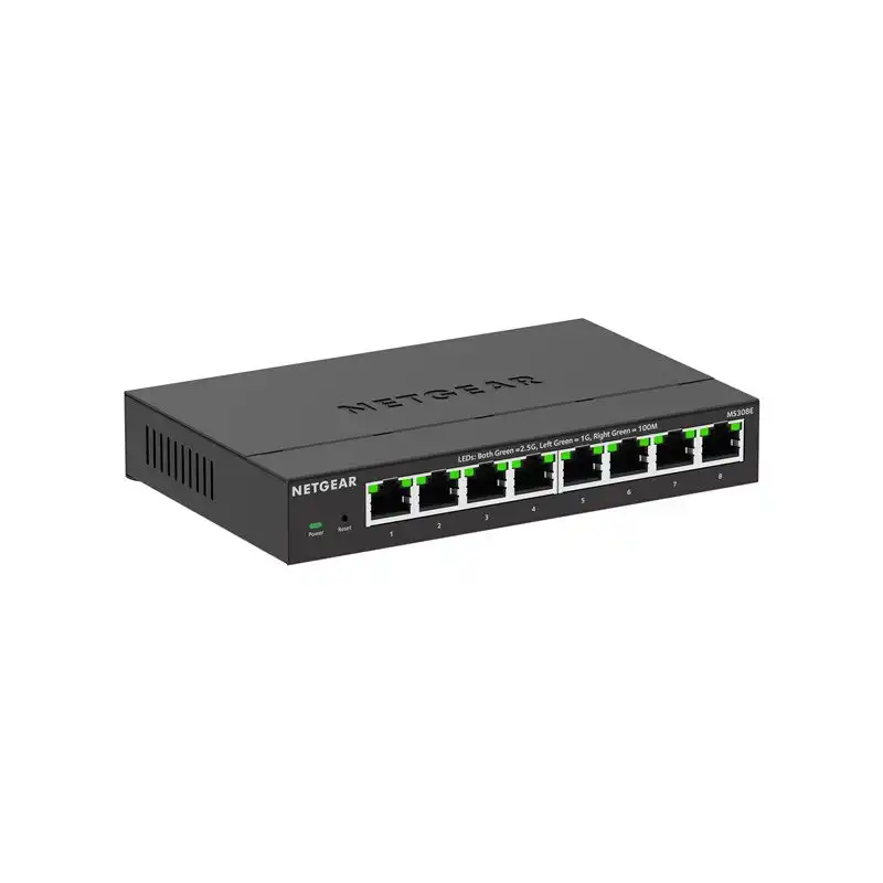 NETGEAR 300 Series Plus MS308 - Commutateur - multi-gigabit - Géré - 8 x 100 - 1000 - 2.5G - de ... (MS308E-100EUS)_1