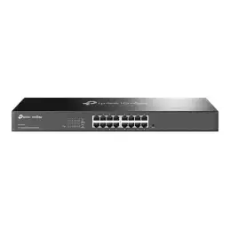 TP-Link Omada V1 - Commutateur - intelligent - 16 x 10 - 100 - 1000Base-T - Montable sur rack (DS1016GE)_1