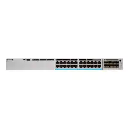 Cisco Catalyst 9300 - Commutateur - C3 - Géré - 24 x 10 - 100 - 1000 (UPOE+) - Montable sur rac... (C9300-24H-A-RF)_1