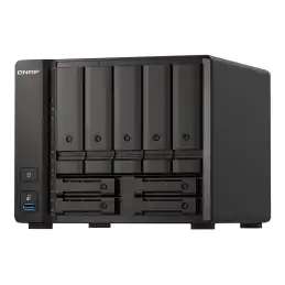 QNAP - Serveur NAS - 9 Baies - SATA 6Gb - s - RAID RAID 0, 1, 5, 6, 10, 50, JBOD, 60, RAID TP - R... (TS-H973AX-8G)_2