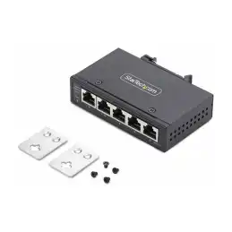 StarTech.com 5-Port Unmanaged Industrial Ethernet Switch - IP30 - TAA - Commutateur - non... (I51G-ETHERNET-SWITCH)_1