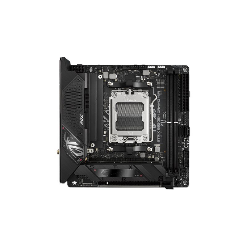 Carte-mère - mini ITX - Socket AM5 - AMD B650 Chipset - USB-C 3.2 Gen 2x2, USB-C 3.2 Gen2, USB... (90MB1BI0-M0EAY0)_1
