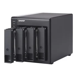 QNAP - Baie de disques - 0 To - 4 Baies (SATA-300) - USB 3.2 Gen 1 (externe) (TR-004)_3