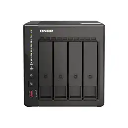 QNAP TS-453E - Serveur NAS - 4 Baies - SATA 6Gb - s - RAID RAID 0, 1, 5, 6, 10, 50, JBOD, 60 - RAM ... (TS-453E-8G)_1