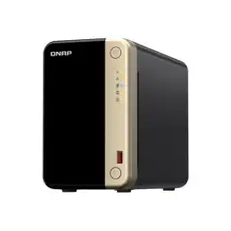 QNAP TS-264 - Serveur NAS - 2 Baies - SATA 6Gb - s - RAID RAID 0, 1, 5, 6, 10, 50, JBOD, 60 - RAM 8 ... (TS-264-8G)_1