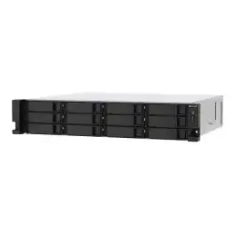 QNAP TS-1273AU-RP - Serveur NAS - 12 Baies - rack-montable - SATA 6Gb - s - RAID RAID 0, 1, 5,... (TS-1273AU-RP-8G)_2