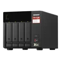 QNAP TS-473A - Serveur NAS - 4 Baies - SATA 6Gb - s - RAM 8 Go - 2.5 Gigabit Ethernet (TS-473A-8G)_1