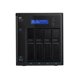 WD My Cloud PR4100 WDBNFA0160KBK - Serveur NAS - 4 Baies - 16 To - HDD 4 To x 4 - RAID RAID... (WDBNFA0160KBK-EESN)_3