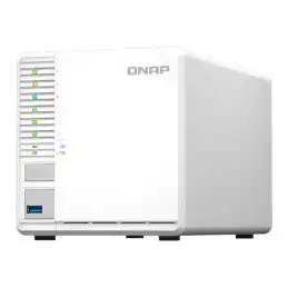 QNAP TS-364 - Serveur NAS - 3 Baies - RAID 5 - RAM 4 Go - 2.5 Gigabit Ethernet - iSCSI support (TS-364-4G)_2