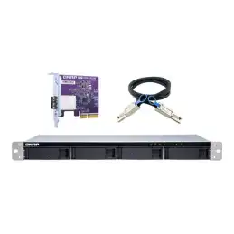 QNAP - Baie de disques - 4 Baies (SATA-600) - SATA 6Gb - s (externe) - rack-montable - 1U (TL-R400S)_6