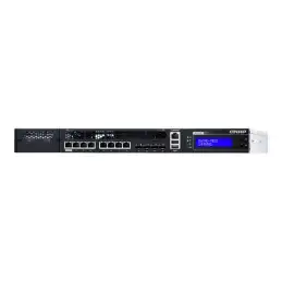 QNAP QuCPE-7012 - Appareil de virtualisation - 10GbE, 2.5GbE - 1U - géré par le Cloud -... (QUCPE-7012-D2166NT-64G)_1