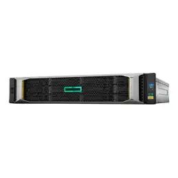 HPE Modular Smart Array 2050 SAS Dual Controller SFF Storage - Baie de disques - 24 Baies (SAS-2) - SAS... (Q1J29B)_1