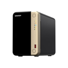 QNAP TS-264 - Serveur NAS - 2 Baies - SATA 6Gb - s - RAID RAID 0, 1, 5, 6, 10, 50, J... (K/TS-264-8G+2XMN10ADA600S)_1