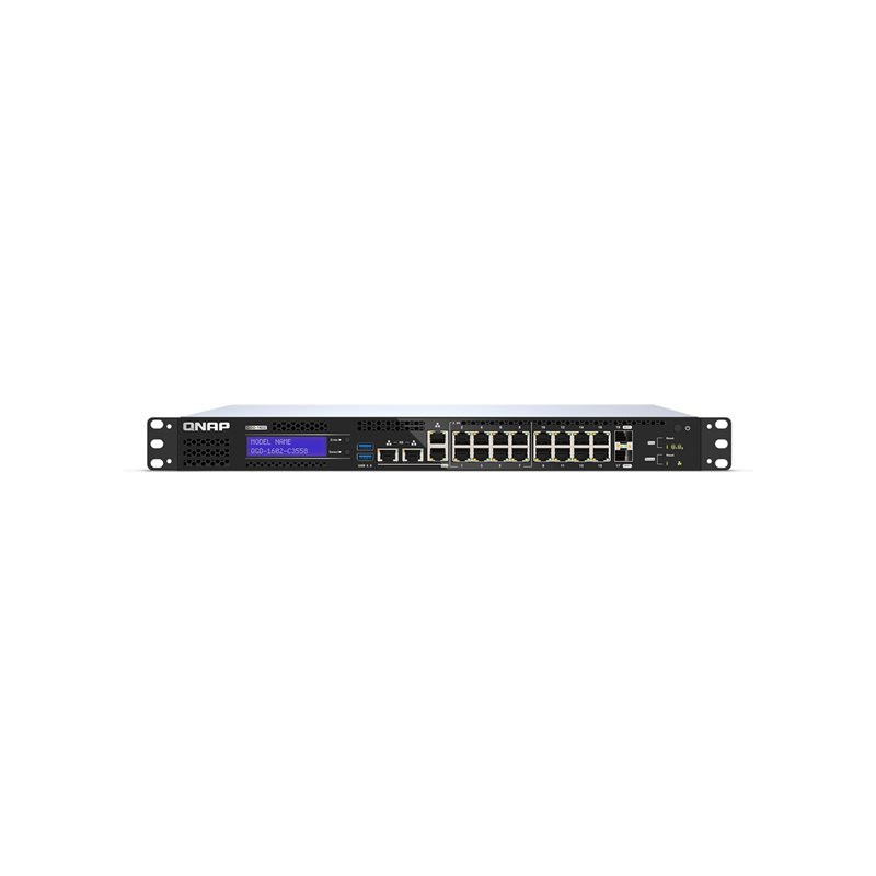 Commutateur - intelligent - 2 x 10 Gigabit SFP+ + 8 x 2.5GBase-T + 8 x 10 - 100 - 1000 - Mo... (QGD-1602-C3758-16G)_1