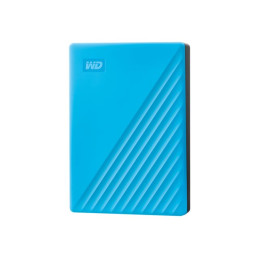 Disque dur - chiffré - 4 To - externe (portable) - USB 3.2 Gen 1 - AES 256 bits - bleu (WDBPKJ0040BBL-WESN)_3