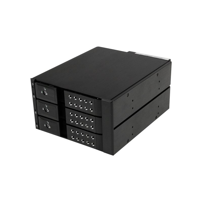 Rack de stockage mobile - 2.5" - noir - pour P - N: 25SAT35HDD, PEXMSATA3422, PEXMSATA343 (HSB3SATSASBA)_1