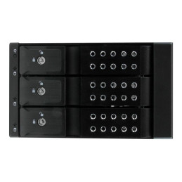 Rack de stockage mobile - 2.5" - noir - pour P - N: 25SAT35HDD, PEXMSATA3422, PEXMSATA343 (HSB3SATSASBA)_3