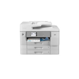 Imprimante multifonctions - couleur - jet d'encre - A3 - Ledger (support) - jusqu'à 25 ppm (copi... (MFCJ6957DWRE1)_1