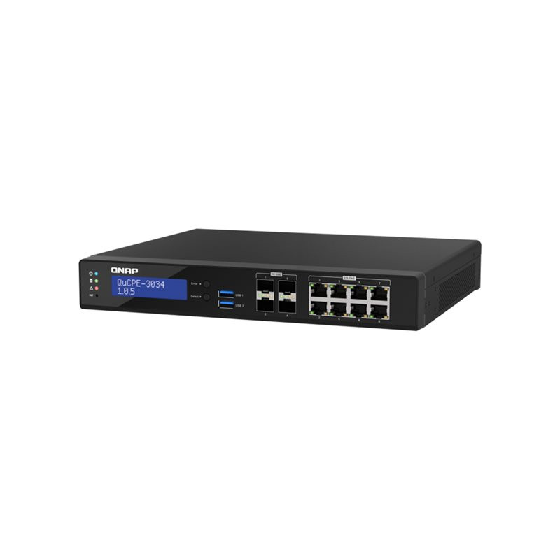 Appareil de virtualisation - 10GbE, 2.5GbE - géré par le Cloud - rack-montable (QUCPE-3034-C3758R-16G)_1
