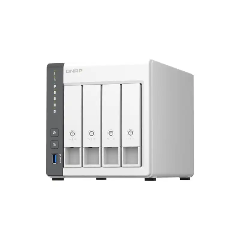 Serveur NAS - 4 Baies - SATA 6Gb - s - RAID 0, 1, 5, 6, 10, JBOD, 50, 60 - RAM 4 Go - ... (TS-433-4G+4XST8000VN004)_1