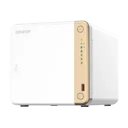 QNAP TS-462 - Serveur NAS - 4 Baies - SATA 6Gb - s - RAID RAID 0, 1, 5, 6, 10, 50, JBOD, 60 - RAM 2 ... (TS-462-2G)_4