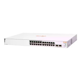 Commutateur - intelligent - 12 x 10 - 100 - 1000 + 12 x 10 - 100 - 1000 (PoE+) + 2 x Gigabit SFP - d... (JL813AABB)_1