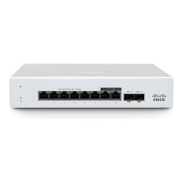 Commutateur - Géré - 8 x 10 - 100 - 1000Base-T + 2 x Gigabit SFP - de bureau, fixation murale - PoE++... (MS130-8P)_1