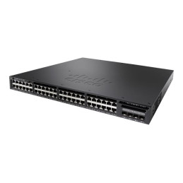 Commutateur - C3 - Géré - 48 x 10 - 100 - 1000 (PoE+) + 2 x 10 Gigabit SFP+ - de bureau, Mo... (WS-C3650-48PD-S-RF)_1