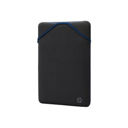 Housse d'ordinateur portable - 15.6" - noir, bleu - pour Laptop 15, 15s Pavilion Laptop 15 (2F1X7AA)_1