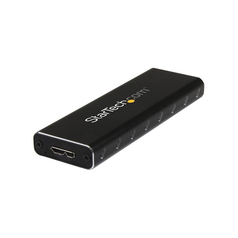 Boîtier SSD portable USB 3.0 vers SATA III M.2 - Boitier externe - M.2 - SATA 6Gb - s - USB 3.0 -... (SM2NGFFMBU33)_1