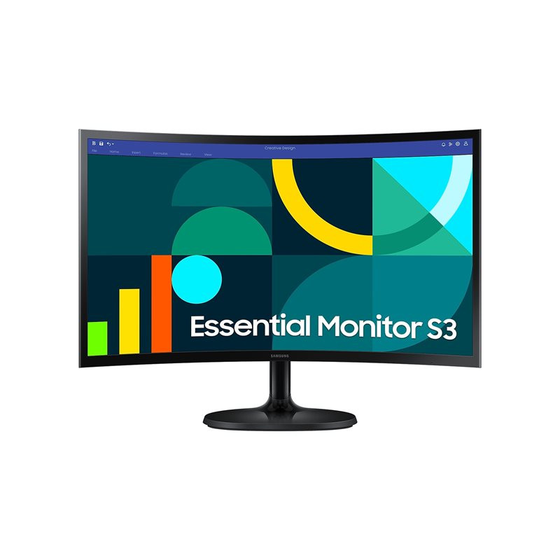 S36GD Series - écran LED - incurvé - 24" - 1920 x 1080 Full HD (1080p) @ 100 Hz - VA - 250 cd -... (LS24D362GAUXEN)_1