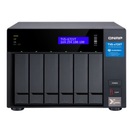 Serveur NAS - 6 Baies - SATA 6Gb - s - RAID 0, 1, 5, 6, 10, 50, JBOD - RAM 8 Go - Gigabit Ethe... (TVS-672XT-I3-8G)_1