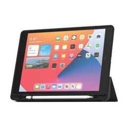 Étui à rabat pour tablette - microfibre - noir - pour Apple 12.9-inch iPad Pro Wi-Fi, Wi-Fi + Cellular (MW-300092)_3