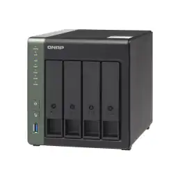 QNAP TS-431X3 - Serveur NAS - 4 Baies - SATA 6Gb - s - RAID RAID 0, 1, 5, 6, 10, JBOD, disque de r... (TS-431X3-4G)_3