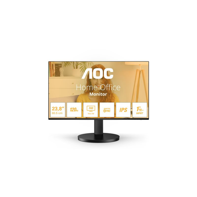 Écran LED - 24" (23.8" visualisable) - 1920 x 1080 Full HD (1080p) @ 100 Hz - IPS - 250 cd - m² - 1 ms... (24B3HA2)_1