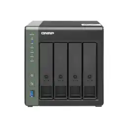 QNAP TS-431X3 - Serveur NAS - 4 Baies - SATA 6Gb - s - RAID RAID 0, 1, 5, 6, 10, JBOD, disque de r... (TS-431X3-4G)_4