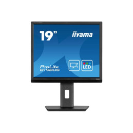 iiyama ProLite - Écran LED - 19" - 1280 x 1024 @ 75 Hz - TN - 250 cd - m² - 1000:1 - 3 ms - HDMI, Di... (B1980S-B1)_1