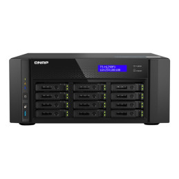 Serveur NAS - 12 Baies - RAM 256 Go - 25 Gigabit Ethernet - 2.5 Gigabit Ethernet - iSCSI... (TS-H1290FX-7302P-256G)_1