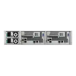 Serveur NAS - 12 Baies - rack-montable - SAS - RAID 0, 1, 5, 6, 10, JBOD, RAID F1, disque de réserve 5... (SA3400D)_4