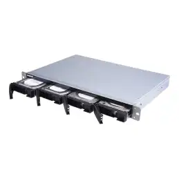 QNAP - Baie de disques - 4 Baies (SATA-600) - SATA 6Gb - s (externe) - rack-montable - 1U (TL-R400S)_1