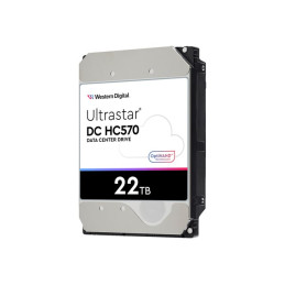 WD Ultrastar DC HC570 - Disque dur - chiffré - 22 To - interne - 3.5" - SATA 6Gb - s - 7200 tours - mi... (0F48154)_1