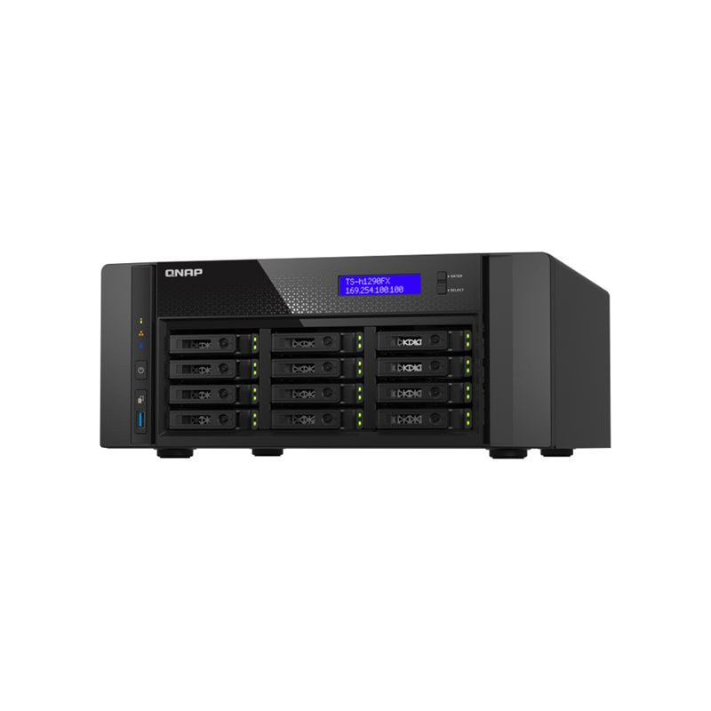 Serveur NAS - 12 Baies - SATA 6Gb - s - PCIe (NVMe) - U.2 - RAM 64 Go - 25 Gigabit Ethern... (TS-H1290FX-7232P-64G)_1