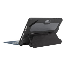 Étui à rabat pour tablette - polyuréthanne thermoplastique (TPU), polycarbonate durci - gris - pour M... (THZ779GL)_10