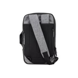 Sac à dos - sac à bandoulière pour ordinateur portable - 14" - gris - pour Aspire 1 3 5 Aspire R ... (NP.BAG1A.289)_5