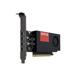 Carte graphique - NVIDIA Ampere - 4 Go GDDR6 - PCIe 4.0 x8 profil bas - 4 x Mini DisplayPort (K9306049)_1