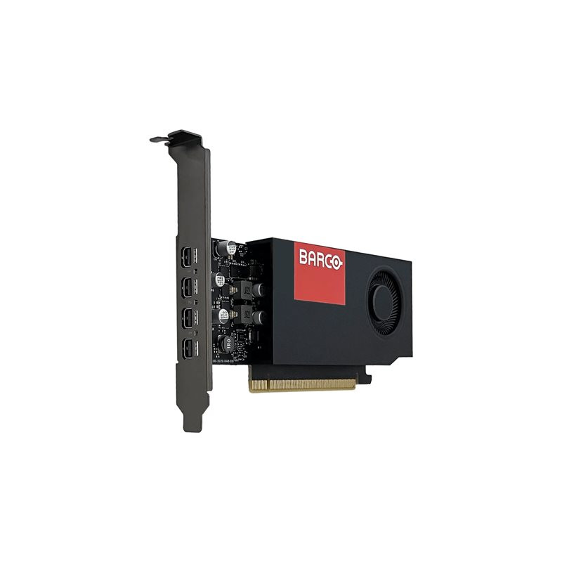 Carte graphique - NVIDIA Ampere - 4 Go GDDR6 - PCIe 4.0 x8 profil bas - 4 x Mini DisplayPort (K9306049)_1