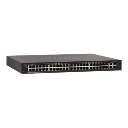 Commutateur - C3 - intelligent - 48 x 10 - 100 - 1000 (PoE+) + 2 x combo Gigabit Ethernet -... (SG250-50P-K9-EU-RF)_1